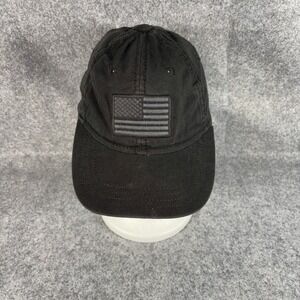 Academy Sports Outdoors Mens Tactical Flag Hat One Size Black Tonal USA Patch